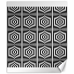 Optical Illusion Canvas 8  X 10  by Sparkle