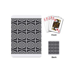 Optical Illusion Playing Cards Single Design (mini) by Sparkle