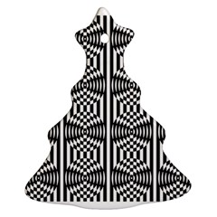 Optical Illusion Christmas Tree Ornament (two Sides) by Sparkle