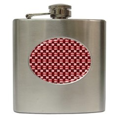 Red Kalider Hip Flask (6 Oz) by Sparkle