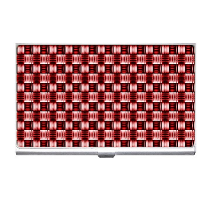 Red Kalider Business Card Holder