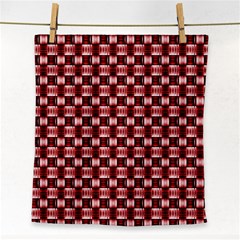 Red Kalider Face Towel by Sparkle