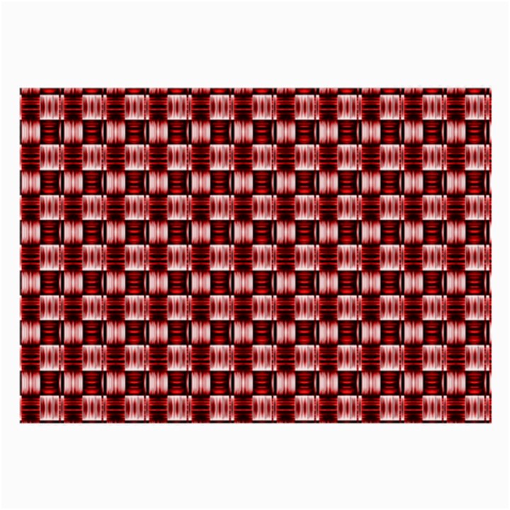 Red Kalider Large Glasses Cloth