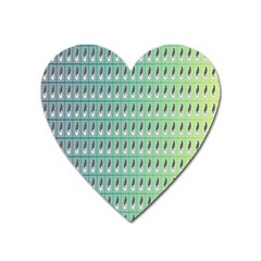 Polka Dots Heart Magnet by Sparkle