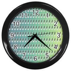 Sparkcubes Wall Clock (black)