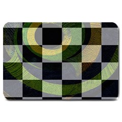 Digital Checkboard Large Doormat  by Sparkle