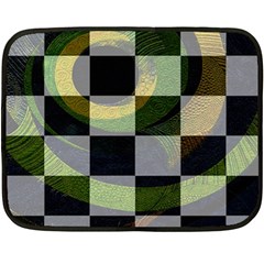 Digital Checkboard Fleece Blanket (mini) by Sparkle