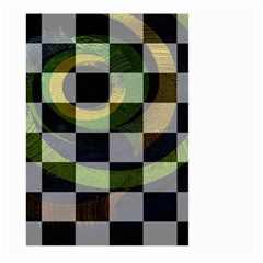 Digital Checkboard Large Garden Flag (two Sides) by Sparkle