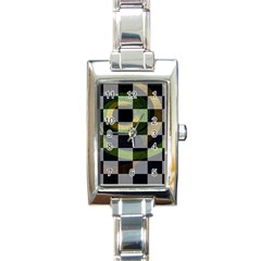 Glowleafs Rectangle Italian Charm Watch by Sparkle