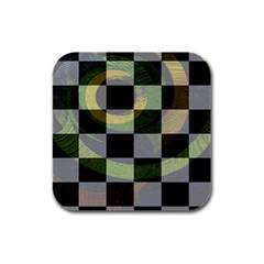 Glowleafs Rubber Square Coaster (4 Pack)  by Sparkle