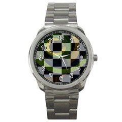 Glowleafs Sport Metal Watch by Sparkle