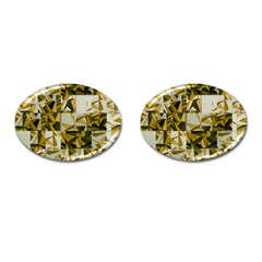 Random Design Cufflinks (oval) by Sparkle