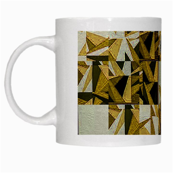 Array Random Gold White Mugs