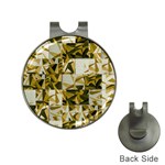 Array Random Gold Hat Clips with Golf Markers Front