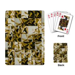 Array Random Gold Playing Cards Single Design (rectangle) by Sparkle