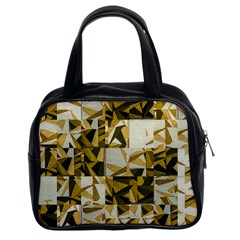 Array Random Gold Classic Handbag (two Sides)