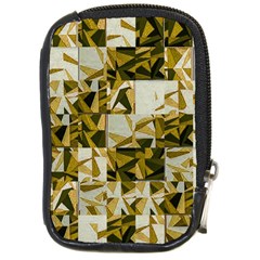 Array Random Gold Compact Camera Leather Case by Sparkle