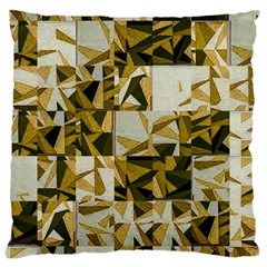 Array Random Gold Large Cushion Case (one Side) by Sparkle