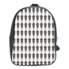 Skull Police School Bag (large) by Sparkle