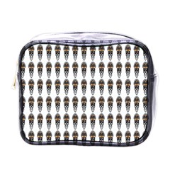 Skull Police Mini Toiletries Bag (one Side) by Sparkle