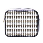 Skull Police Mini Toiletries Bag (One Side) Front