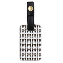 Skull Police Luggage Tag (one Side) by Sparkle