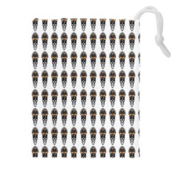 Skull Police Drawstring Pouch (4xl) by Sparkle