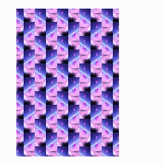 Digital Waves Small Garden Flag (two Sides) by Sparkle