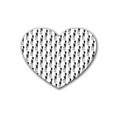 Shiny Knot Heart Coaster (4 Pack)  by Sparkle