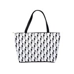 Shiny Knot Classic Shoulder Handbag Back