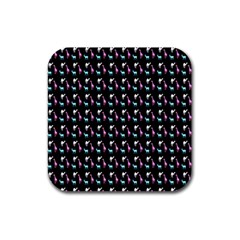 Animalsss Rubber Square Coaster (4 Pack)  by Sparkle