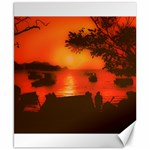 Sunset At Caribbean Bay Of Taganga Colombia Canvas 8  x 10  8.15 x9.66  Canvas - 1