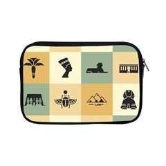 Egyptian Flat Style Icons Apple Ipad Mini Zipper Cases by Wegoenart