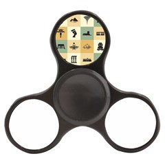 Egyptian Flat Style Icons Finger Spinner by Wegoenart