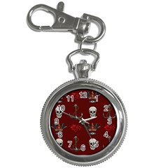 Tattoo Old School Background Pattern Key Chain Watches by Wegoenart