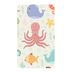 Underwater Seamless Pattern Light Background Funny Memory Card Reader (rectangular) by Wegoenart