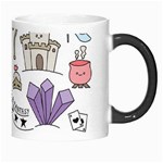 Fantasy Things Doodle Style Vector Illustration Morph Mugs Right