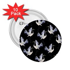 Crane Pattern 2 25  Buttons (10 Pack)  by Wegoenart