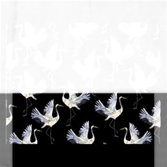 Crane Pattern Rectangular Jigsaw Puzzl