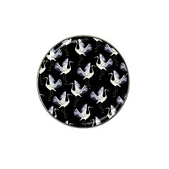 Crane Pattern Hat Clip Ball Marker (4 Pack) by Wegoenart