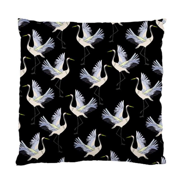 Crane Pattern Standard Cushion Case (Two Sides)