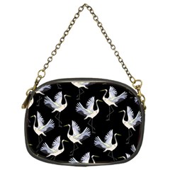 Crane Pattern Chain Purse (Two Sides)