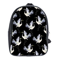 Crane Pattern School Bag (Large)