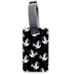 Crane Pattern Luggage Tag (two sides) Front