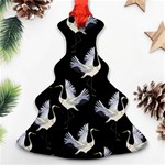 Crane Pattern Ornament (Christmas Tree)  Front