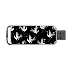 Crane Pattern Portable USB Flash (One Side)