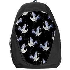 Crane Pattern Backpack Bag by Wegoenart