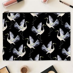 Crane Pattern Cosmetic Bag (xxxl) by Wegoenart