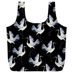 Crane Pattern Full Print Recycle Bag (xxxl)