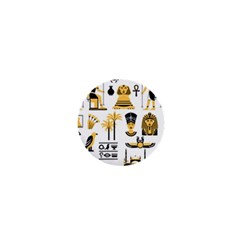 Egypt Symbols Decorative Icons Set 1  Mini Buttons by Wegoenart